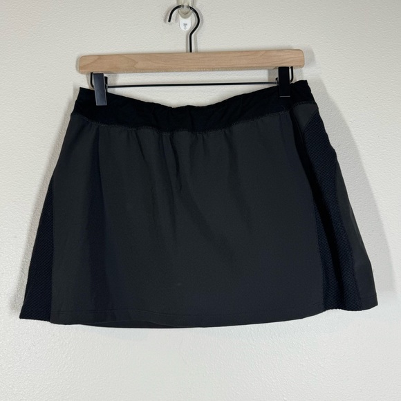 Ibex Skort Merino Wool Athletic Activewear Black Skirt Outdoor Women’s Medium